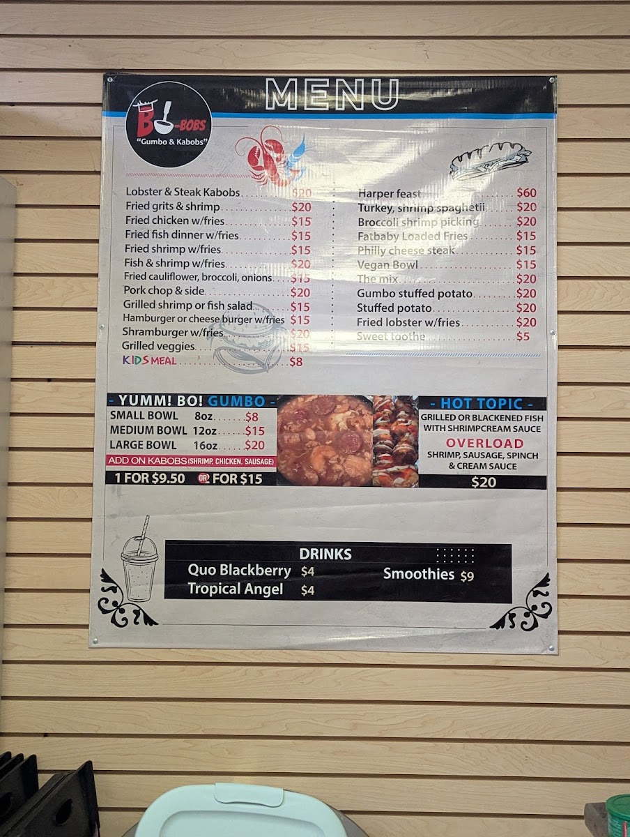Bo-bobs Menu - Image 3