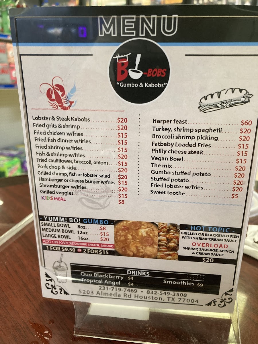 Bo-bobs Menu - Image 5