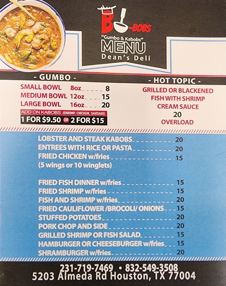 Bo-bobs Menu - Image 6